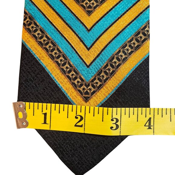 Tommy Bahama Island Soft Black Silk Blazer Medium Mens J. Garcia Silk Tie Bundle - Picture 12 of 16